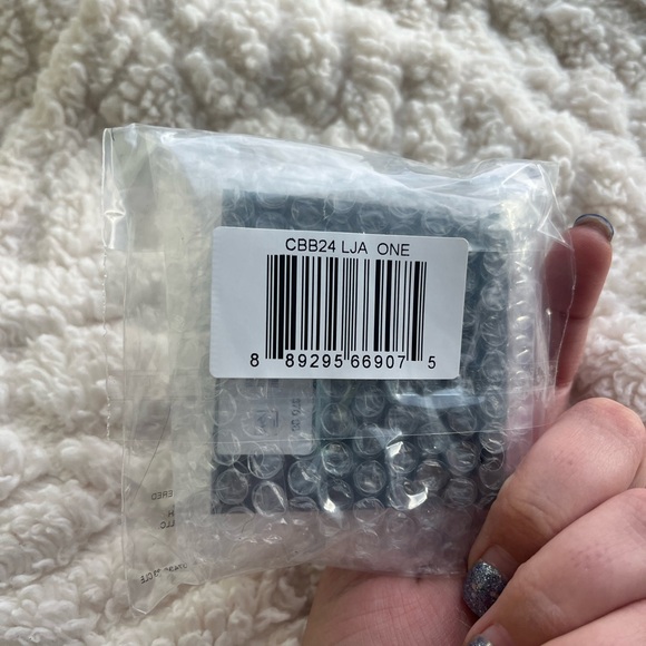 Coach strawberry huggie earrings and handmade Red Pearl Embellished Headband NWT - Picture 7 of 9